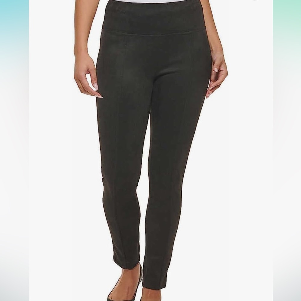 Andrew Marc | Lightweight Faux Suede Pull on Pant